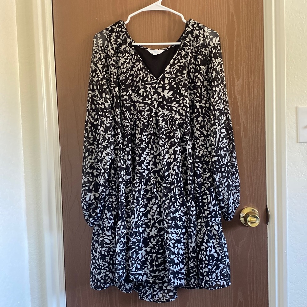 Black and white dress!